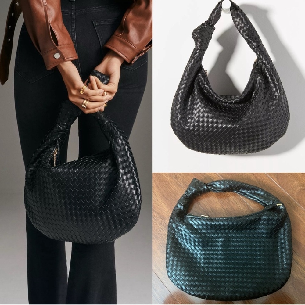 Anthropologie Melie Bianco Brigitte Large Satchel Bag